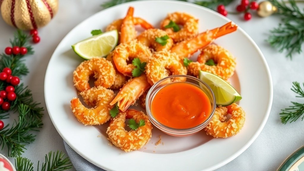 Coconut Shrimp with Sweet Chili Sauce