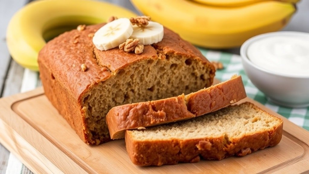 Greek Yogurt Banana Bread