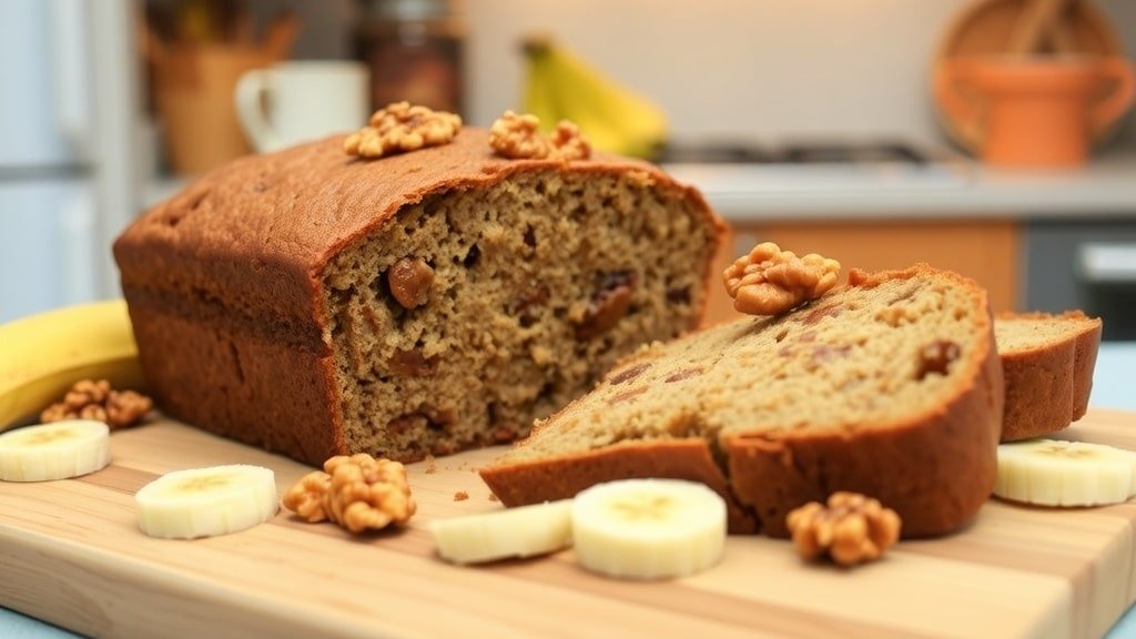 Walnut Crunch Banana Bread