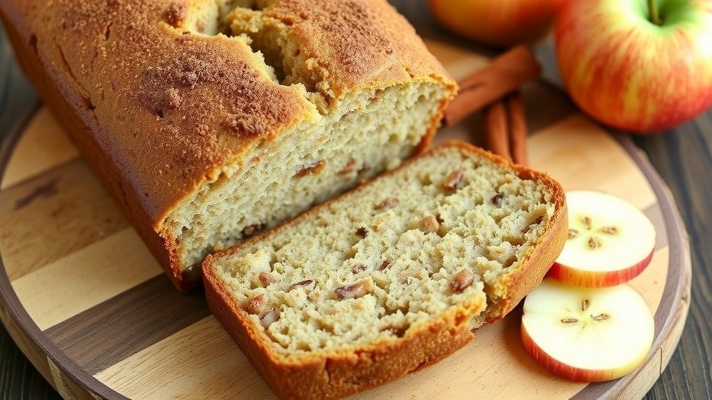 Apple Cinnamon Banana Bread