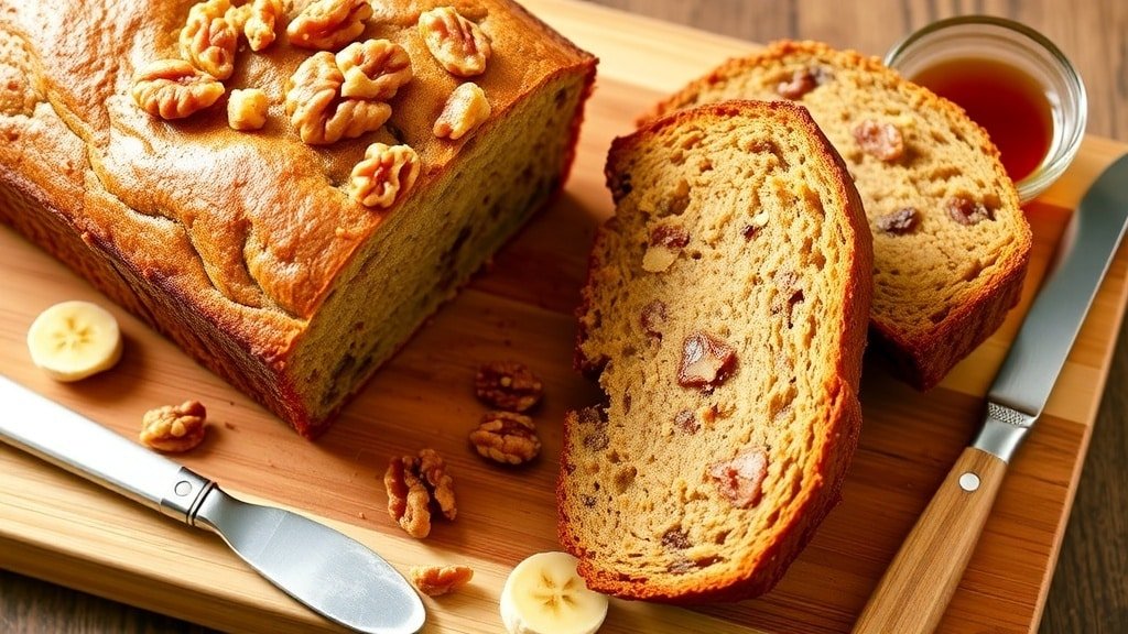 Maple Walnut Banana Bread