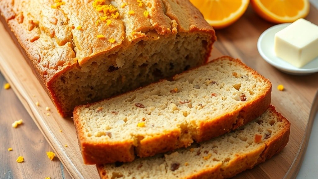 Banana Bread With Orange Zest