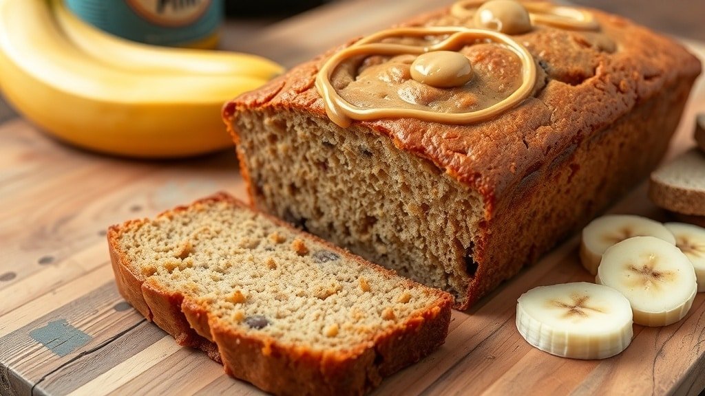 Banana Bread With Cookie Butter