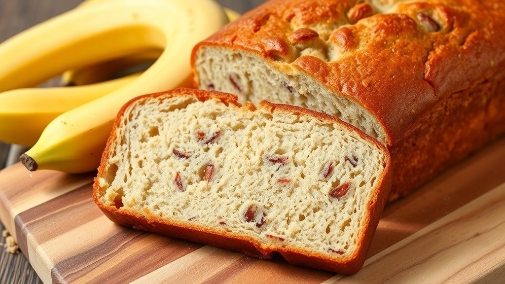 Banana Bread With Nutmeg and Brown Sugar