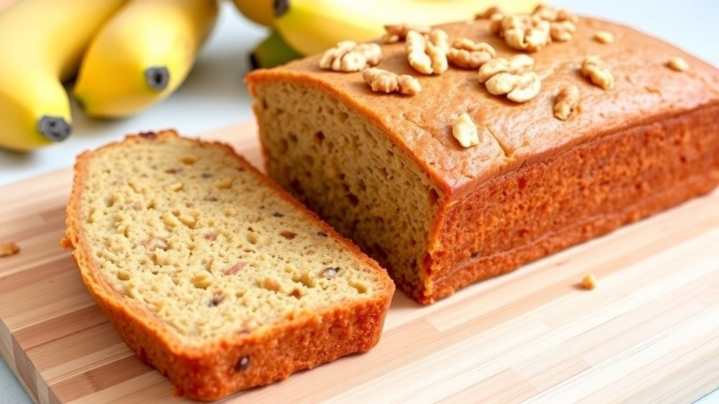 Healthy Low-Sugar Banana Bread
