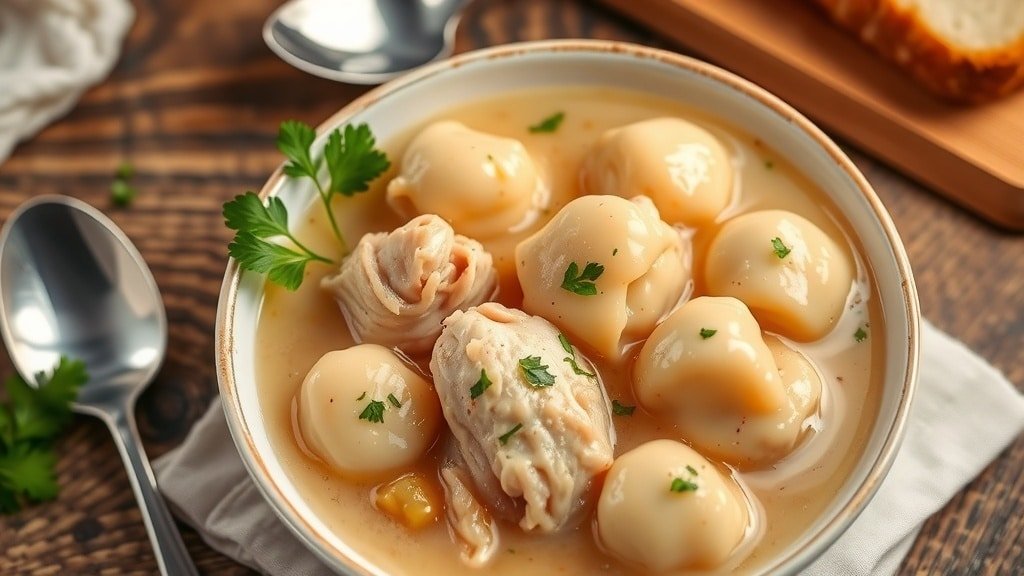 Crockpot Chicken and Dumplings