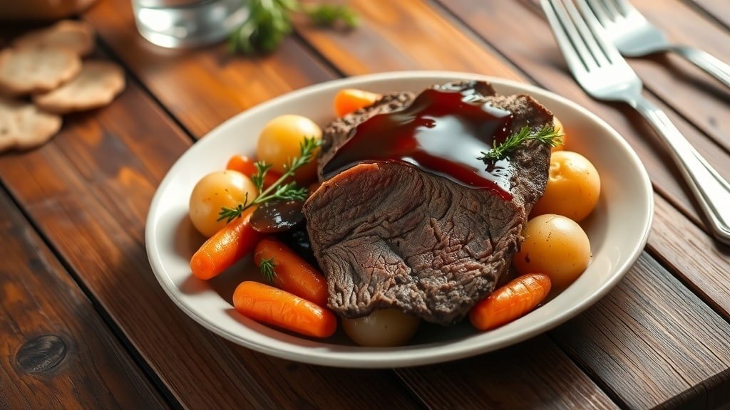Easy Crockpot Pot Roast