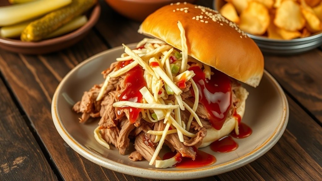 Slow Cooker BBQ Pulled Pork