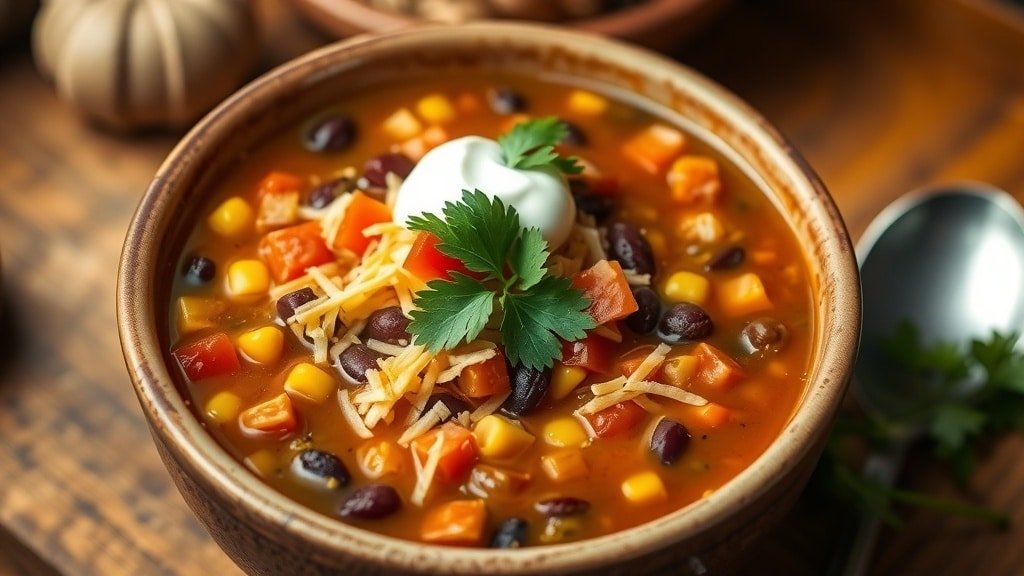 Crockpot Taco Soup