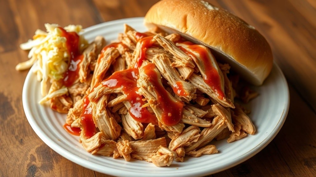 Slow Cooker Pulled Chicken