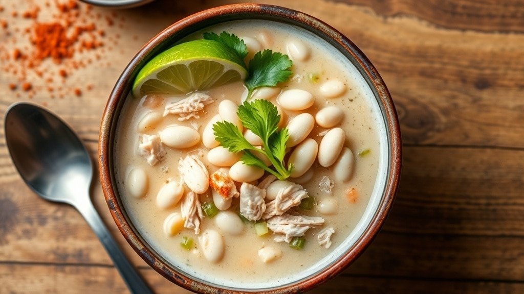 Crockpot White Chicken Chili