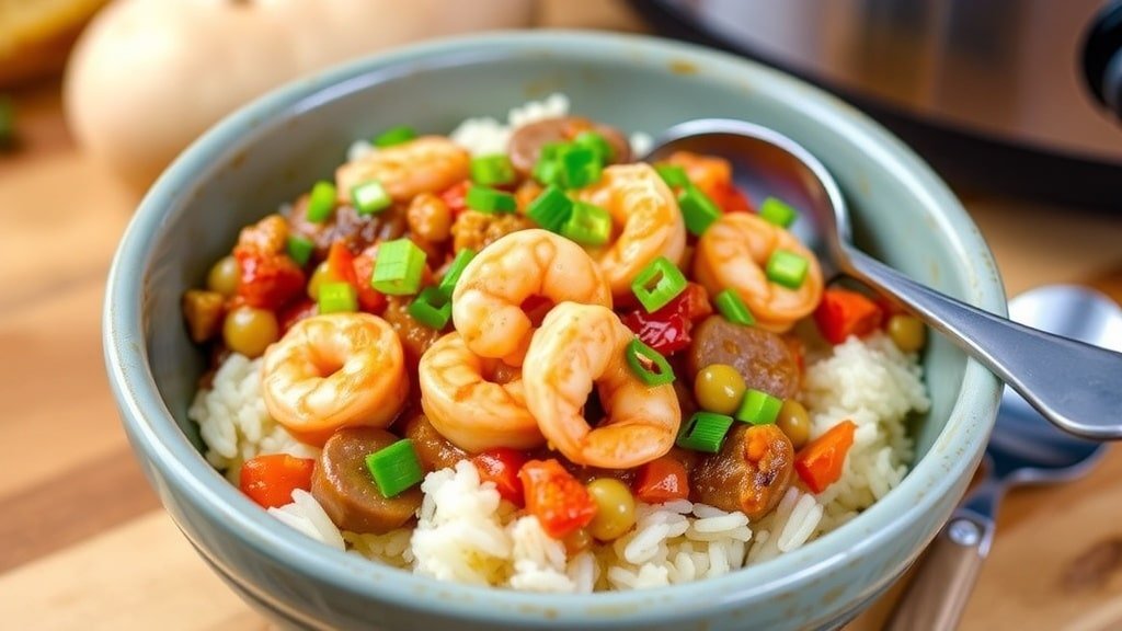 Slow Cooker Jambalaya