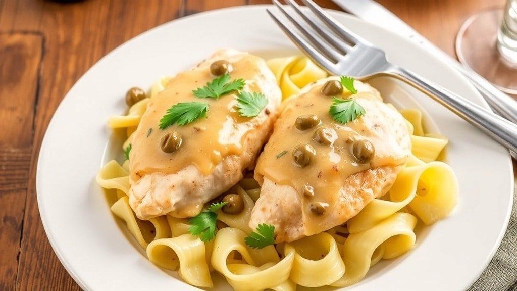 Slow Cooker Chicken Piccata