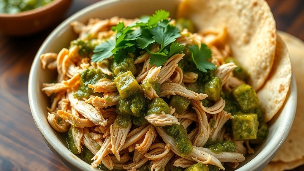 Crockpot Chicken Verde