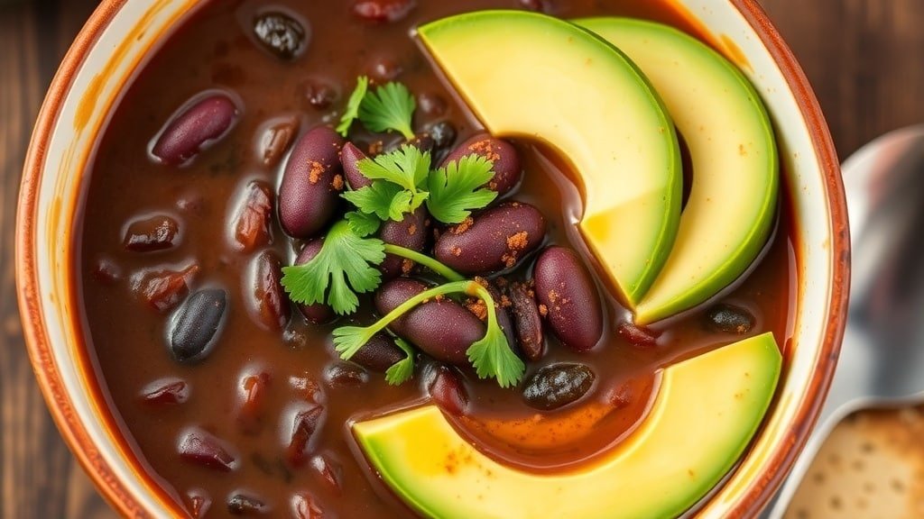 Crockpot Black Bean Soup
