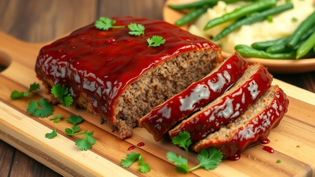 Slow Cooker BBQ Meatloaf