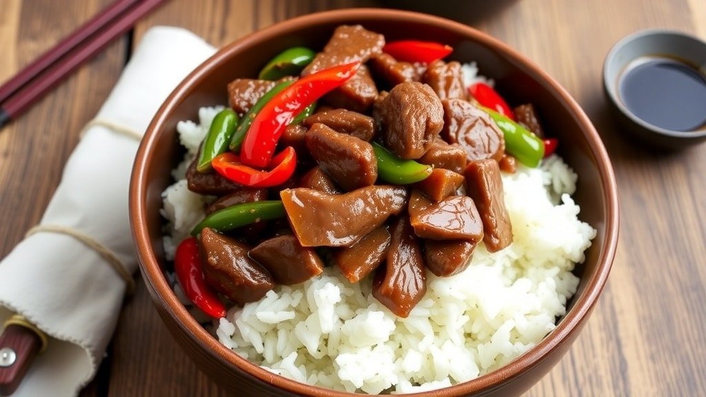 Slow Cooker Pepper Steak