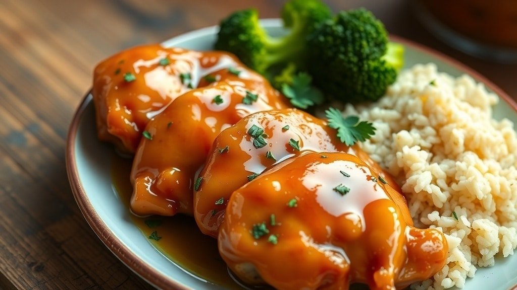 Crockpot Honey Mustard Chicken