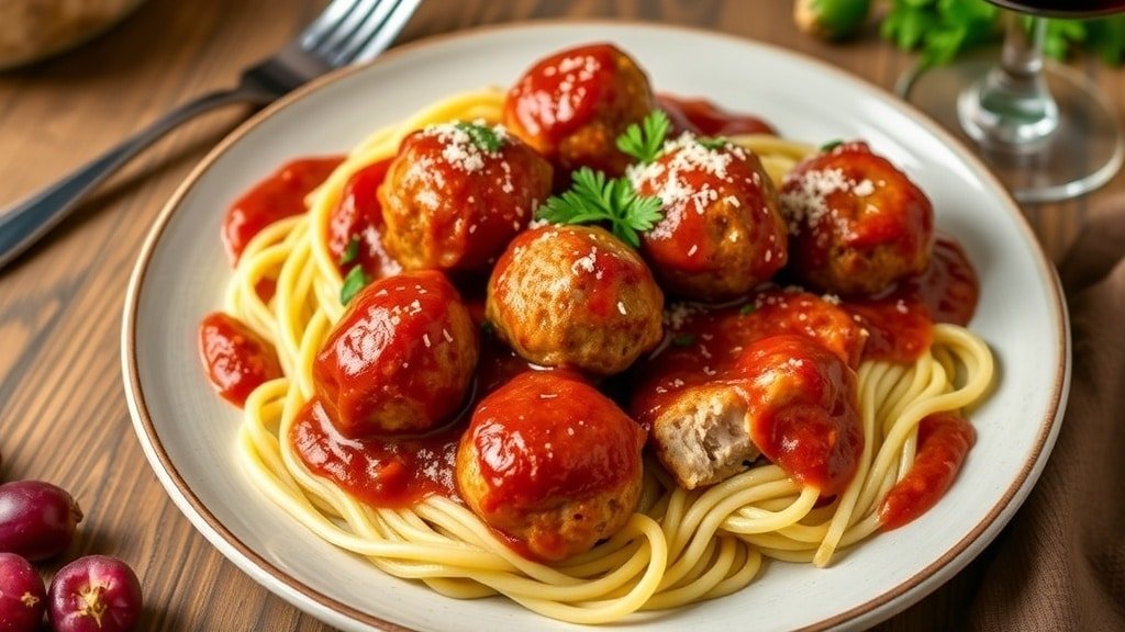 Slow Cooker Turkey Meatballs