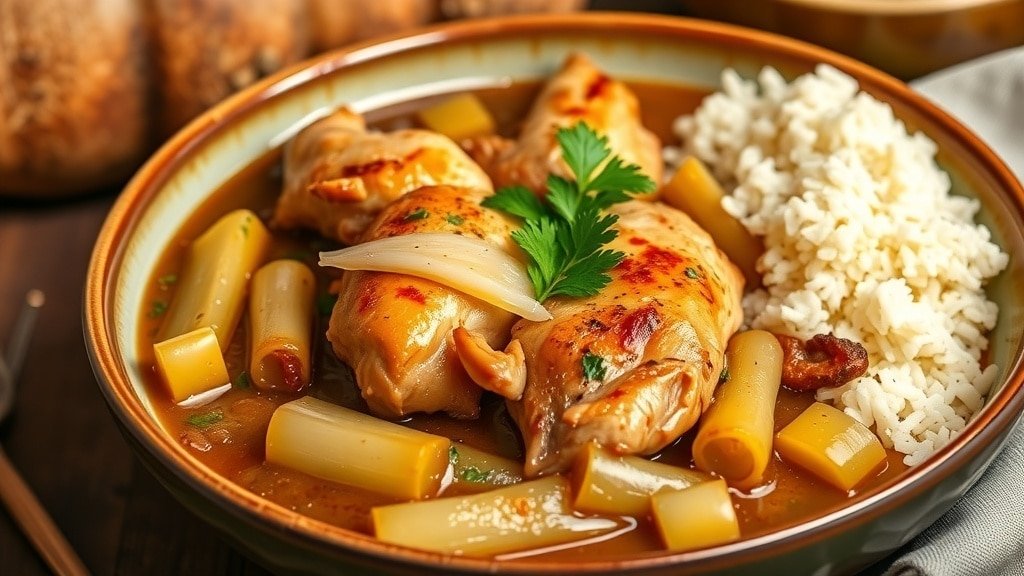 Slow Cooker Chicken and Leeks