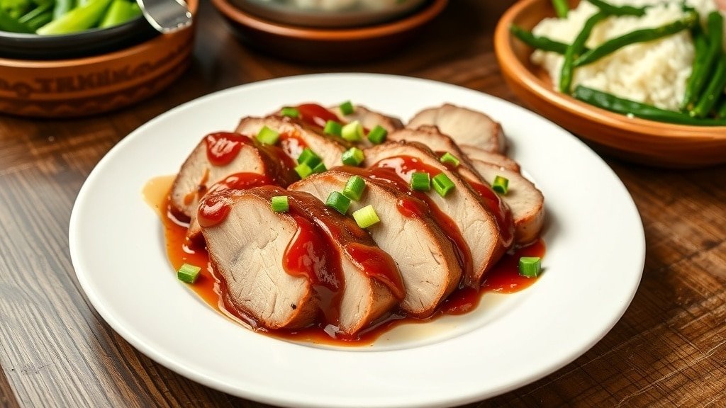 Crockpot Brown Sugar Pork Tenderloin