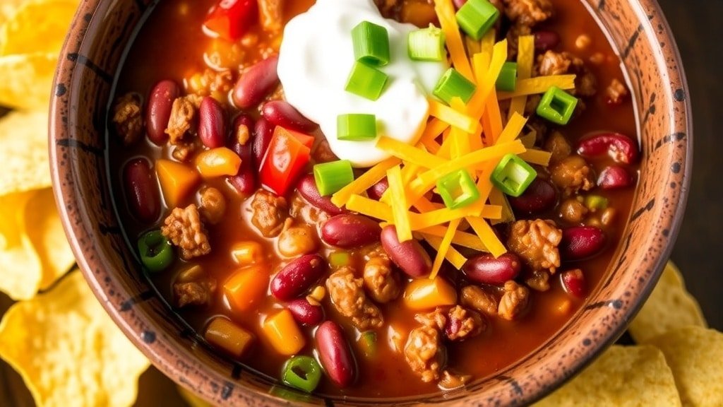 Slow Cooker Taco Chili