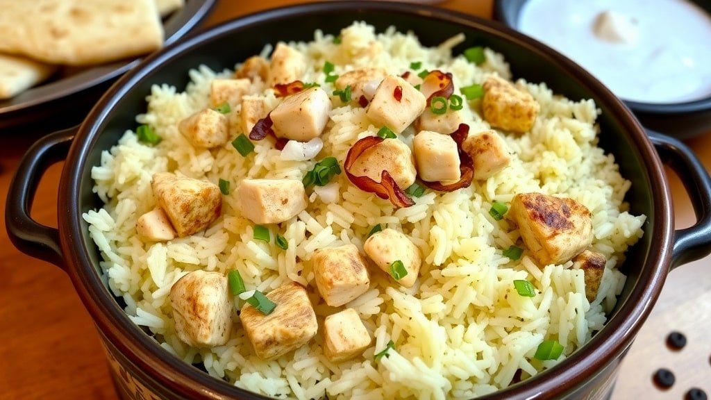 Crockpot Chicken Biryani