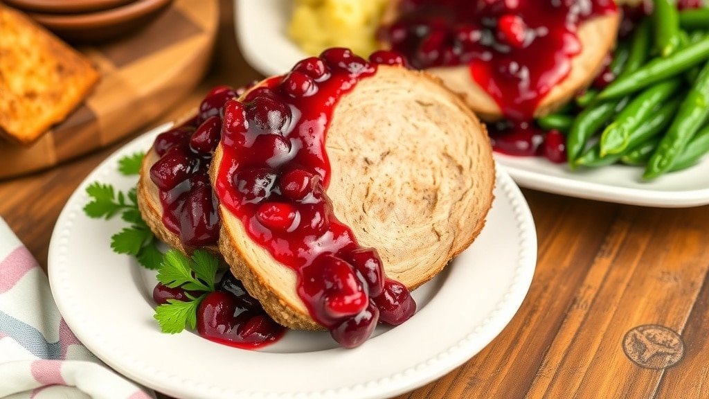 Crockpot Cranberry Pork Roast