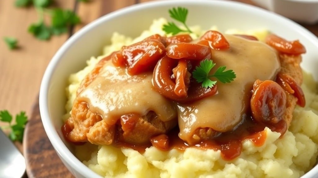Crockpot French Onion Chicken