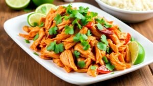 Slow Cooker Chili Lime Chicken