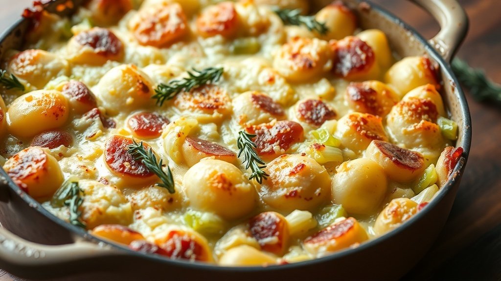 Gratin of Leeks and Potatoes