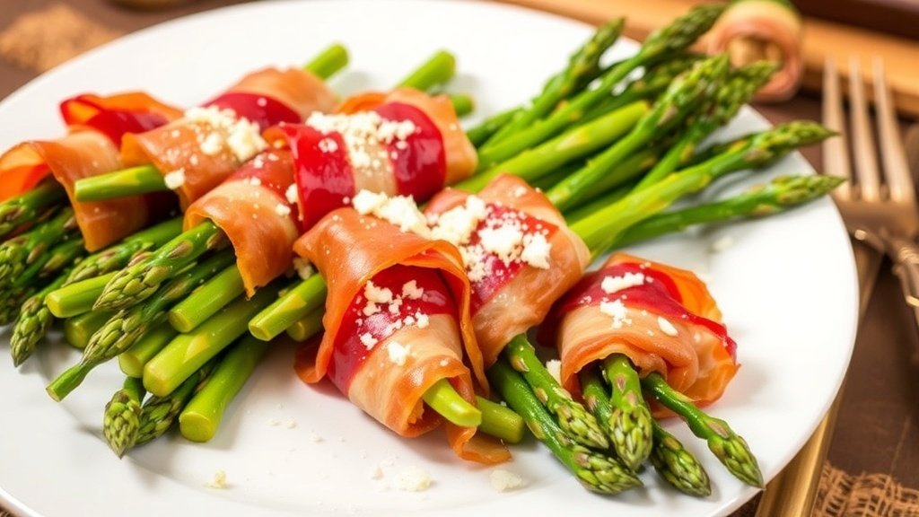 Prosciutto-Wrapped Asparagus Bundles