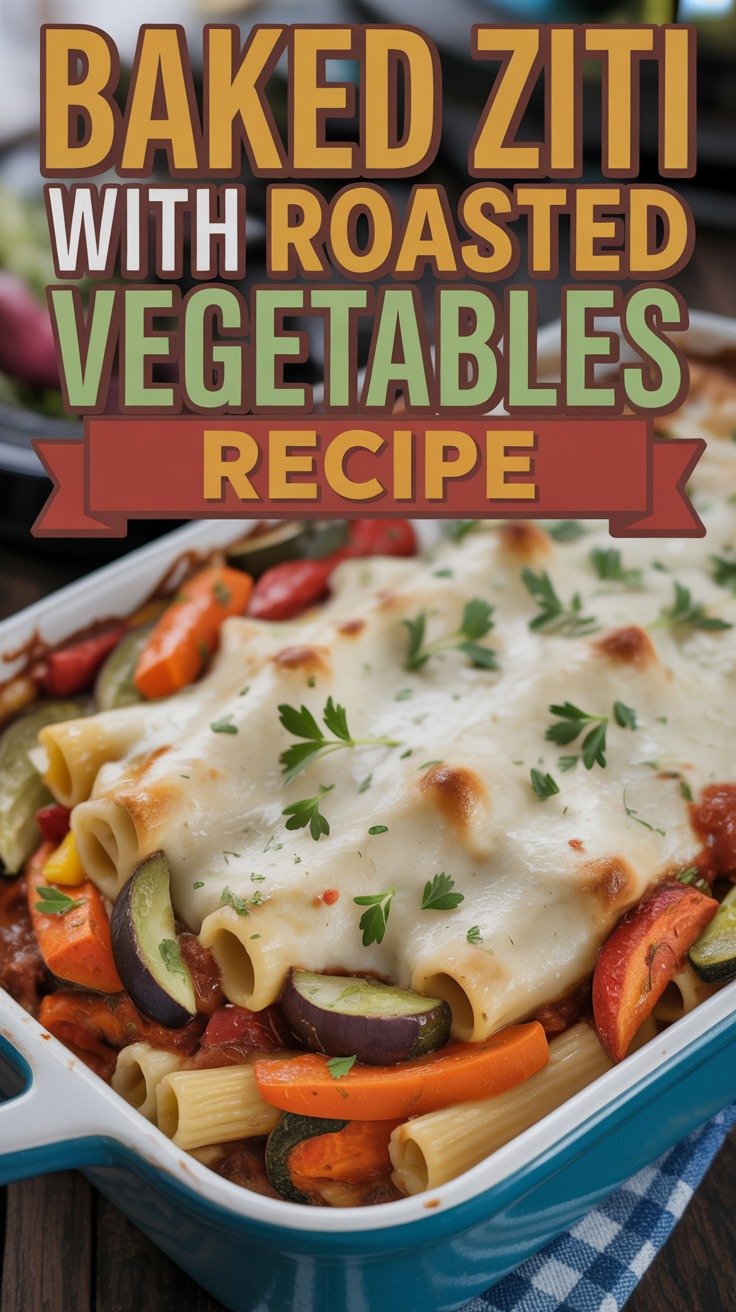 Baked Ziti with Roasted Vegetables