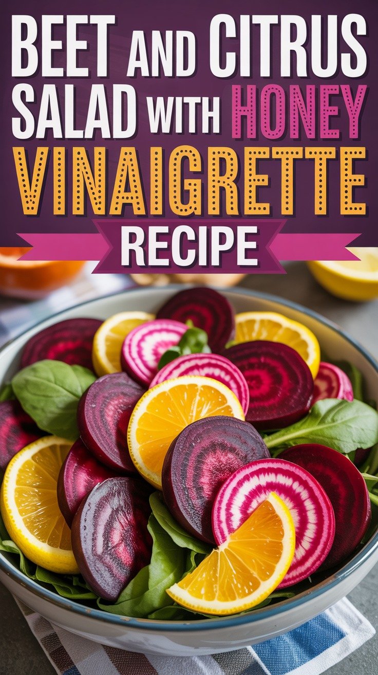 Beet and Citrus Salad with Honey Vinaigrette