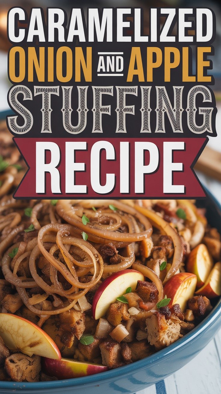 Caramelized Onion and Apple Stuffing