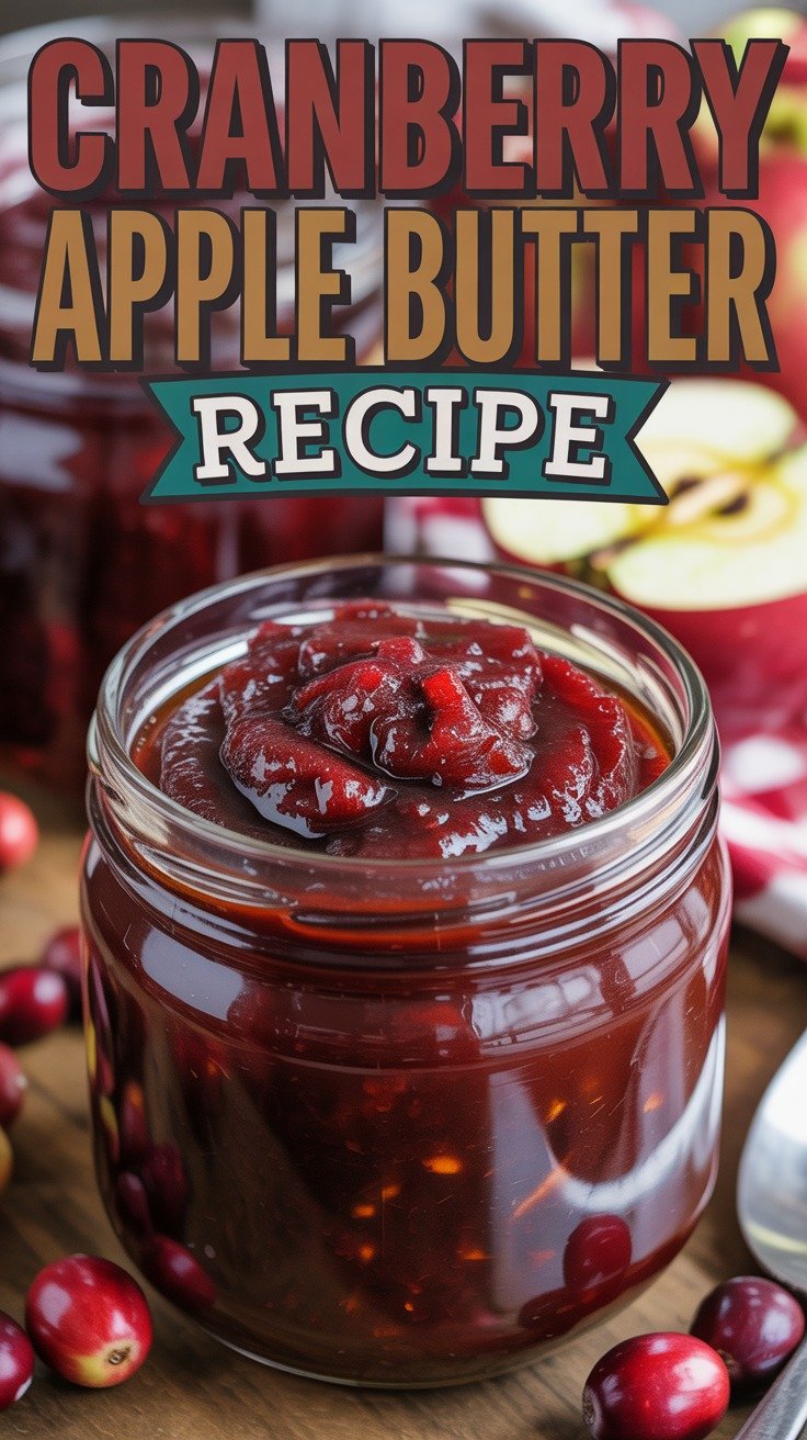 Cranberry Apple Butter