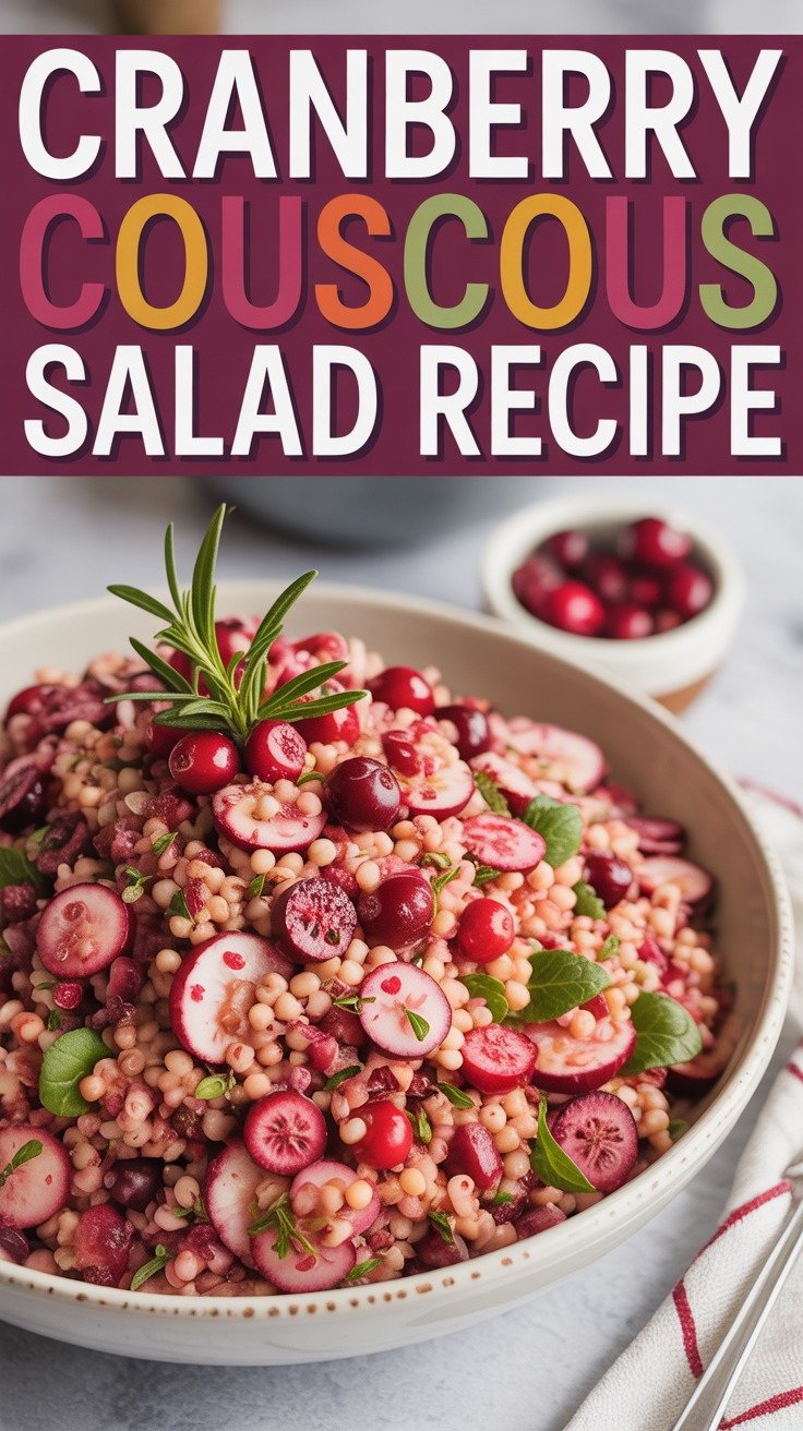 Cranberry Couscous Salad