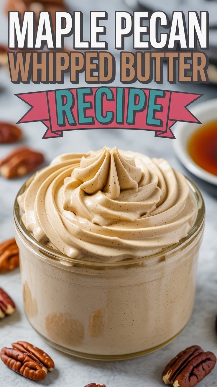 Maple Pecan Whipped Butter