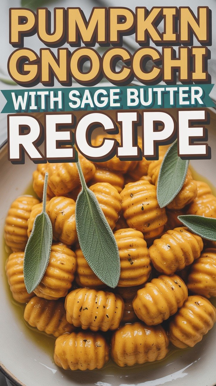 Pumpkin Gnocchi with Sage Butter