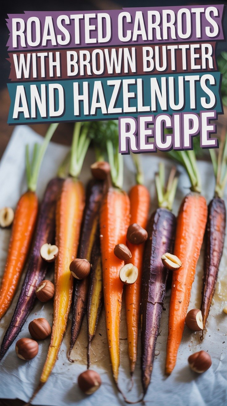 Roasted Carrots with Brown Butter and Hazelnuts