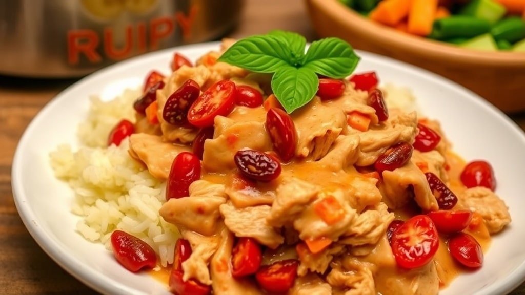 Slow Cooker Creamy Sun-Dried Tomato Chicken