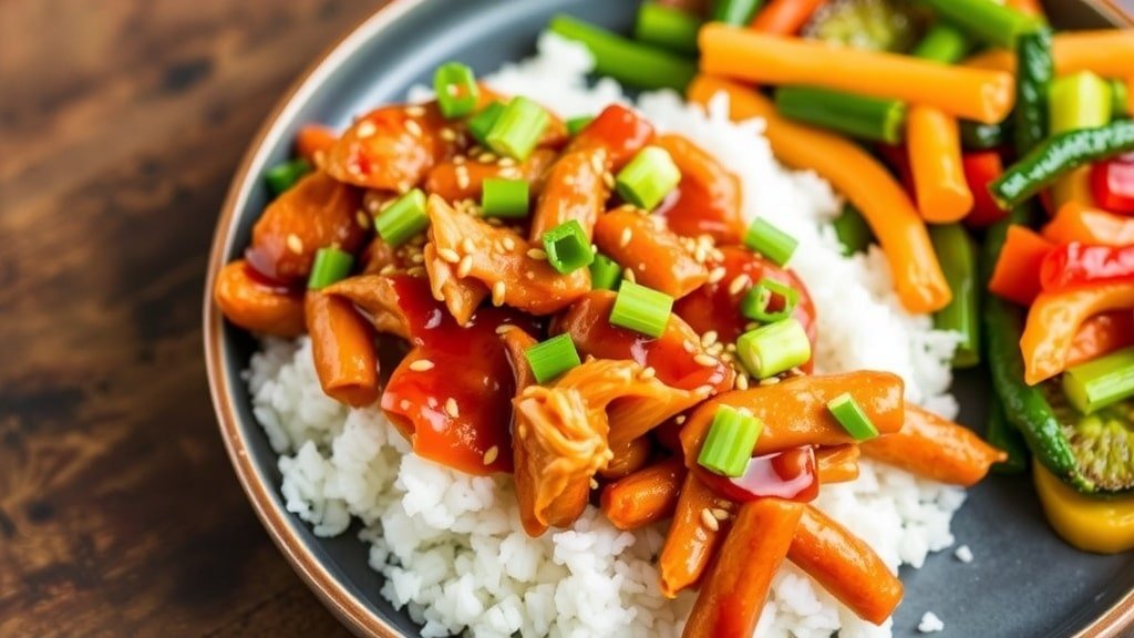 Crockpot Firecracker Chicken