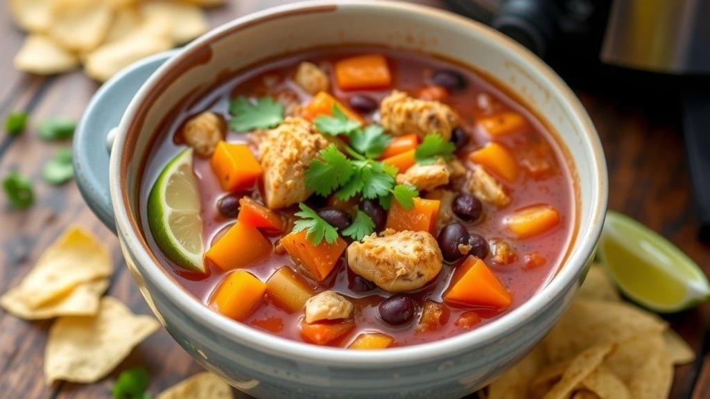 Slow Cooker Mexican Chicken Stew