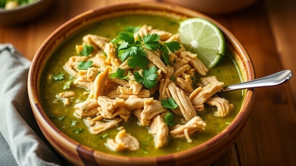 Crockpot Chicken Chili Verde
