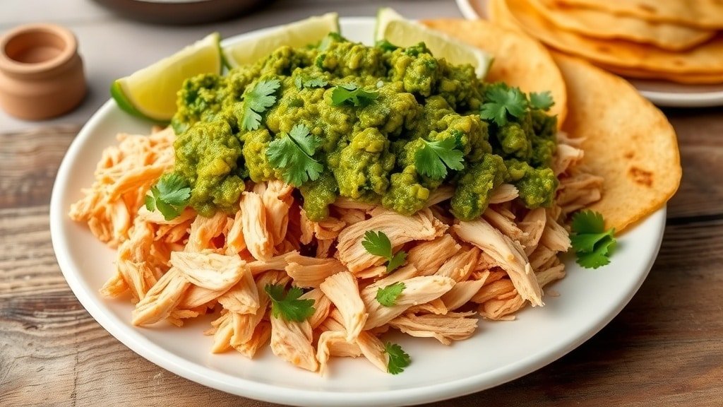 Crockpot Chicken and Salsa Verde