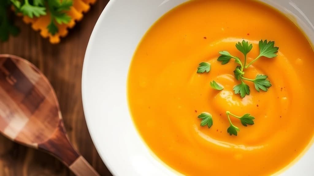 Slow Cooker Butternut Squash Soup