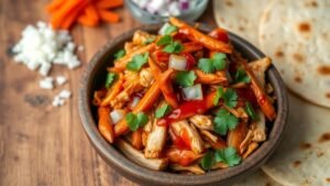 Crockpot Honey Chipotle Chicken