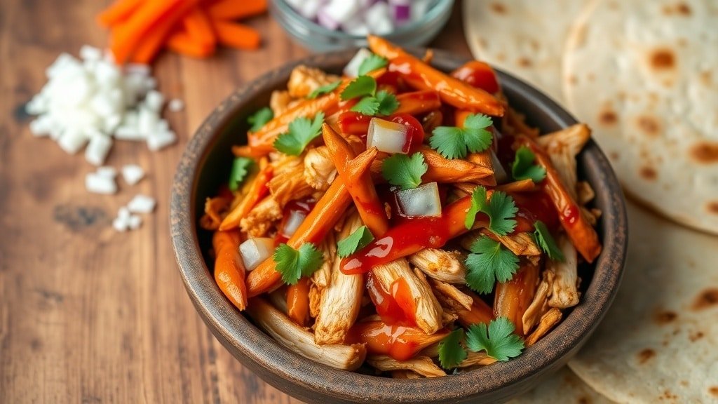 Crockpot Honey Chipotle Chicken