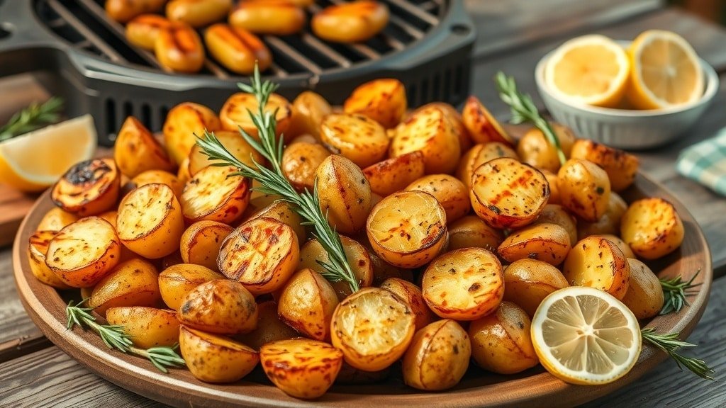 Grilled Rosemary Potatoes