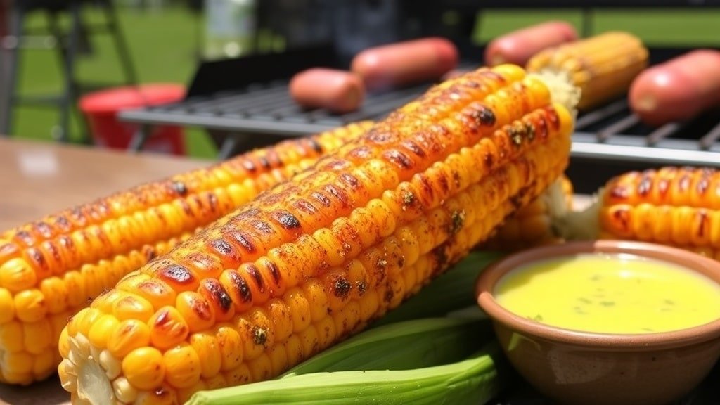 Grilled Cajun Corn on the Cob